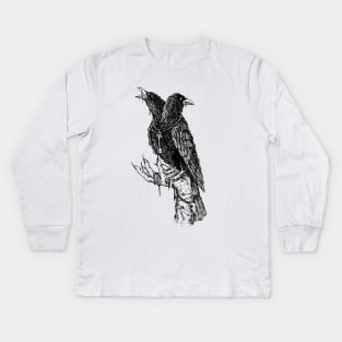 crow Kids Long Sleeve T-Shirt